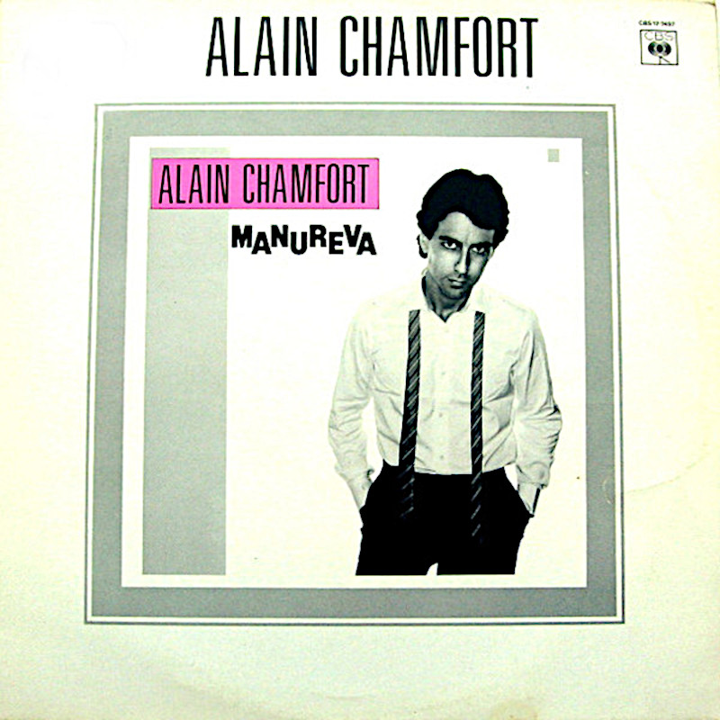 Pochette du 45 t Manureva par d'Alain Chamfort